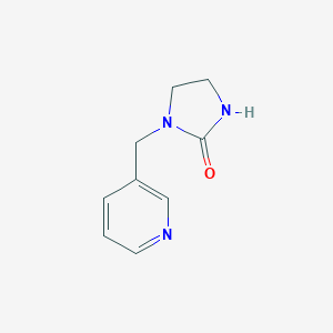 1-[(pyridin-3-yl)methyl]imidazolidin-2-one图片