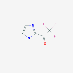 2,2,2-Trifluoro-1-(1-methyl-1H-imidazol-2-yl)ethanone图片