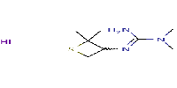 N''-(2,2-dimethylthietan-3-yl)-N,N-dimethylguanidinehydroiodide图片