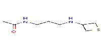 N-{3-[(thietan-3-yl)amino]propyl}acetamide图片