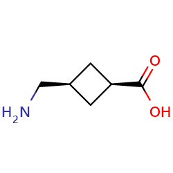 rel-(1s,3s)-3-(aminomethyl)cyclobutane-1-carboxylicacid图片