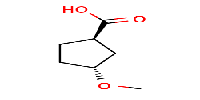 (1R,3R)-3-methoxycyclopentane-1-carboxylicacid图片