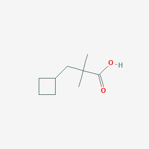 3-cyclobutyl-2,2-dimethylpropanoicacid图片