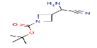 tert-butyl3-[amino(cyano)methyl]azetidine-1-carboxylate图片