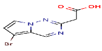 2-{5-bromopyrrolo[2,1-f][1,2,4]triazin-2-yl}aceticacid图片