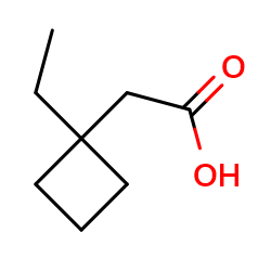 2-(1-ethylcyclobutyl)aceticacid图片