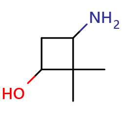 3-amino-2,2-dimethylcyclobutan-1-ol图片