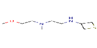 N-{2-[(2-methoxyethyl)(methyl)amino]ethyl}thietan-3-amine图片