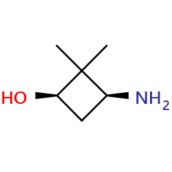 cis-3-amino-2,2-dimethylcyclobutan-1-ol图片