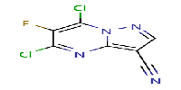 5,7-dichloro-6-fluoropyrazolo[1,5-a]pyrimidine-3-carbonitrile图片