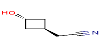 2-(trans-3-hydroxycyclobutyl)acetonitrile图片