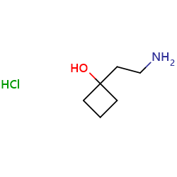 1-(2-aminoethyl)cyclobutan-1-olhydrochloride图片