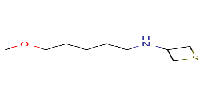 N-(5-methoxypentyl)thietan-3-amine图片