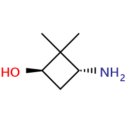 trans-3-amino-2,2-dimethylcyclobutanol图片