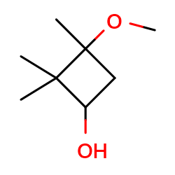 3-methoxy-2,2,3-trimethylcyclobutan-1-ol图片