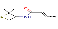 N-(2,2-dimethylthietan-3-yl)but-2-enamide图片