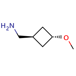 trans-3-methoxycyclobutane-1-methamine图片