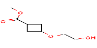methyl3-(2-hydroxyethoxy)cyclobutane-1-carboxylate图片