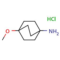 4-methoxybicyclo[2,2,2]octan-1-aminehydrochloride图片