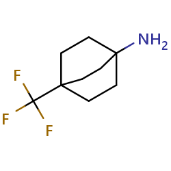 4-(trifluoromethyl)bicyclo[2,2,2]octan-1-amine图片