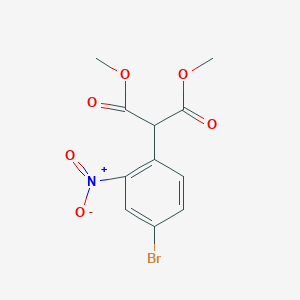 dimethyl 2-(4-bromo-2-nitrophenyl)malonate图片
