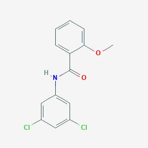 N-(3,5-二氯苯基)-2-甲氧基苯甲酰胺图片
