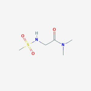2-methanesulfonamido-N,N-dimethylacetamide图片