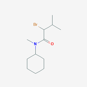2-Bromo-N-cyclohexyl-N,3-dimethylbutanamide图片