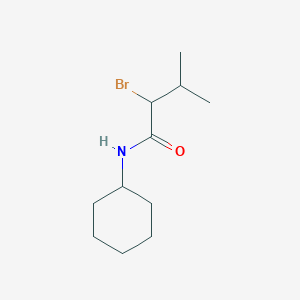 2-Bromo-N-cyclohexyl-3-methylbutanamide图片