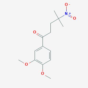 1-(3,4-dimethoxyphenyl)-4-methyl-4-nitro-1-pentanone图片
