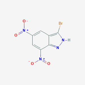 3-Bromo-5,7-dinitro(1H)indazole图片