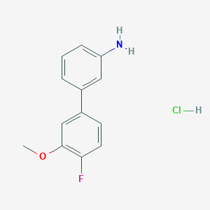 3-(4-Fluoro-3-methoxyphenyl)aniline hydrochloride图片