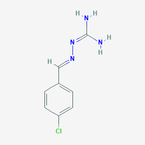 2-[(E)-(4-Chlorophenyl)methylidene]-1-hydrazinecarboximidamide图片
