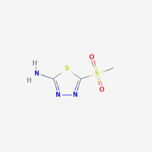 5-methanesulfonyl-1,3,4-thiadiazol-2-amine图片