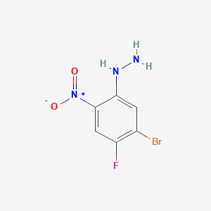 (5-Bromo-4-fluoro-2-nitro-phenyl)hydrazine图片