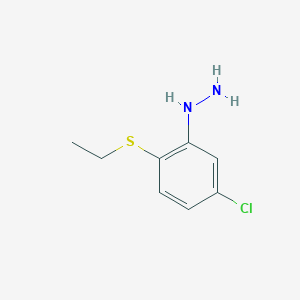 [5-Chloro-2-(ethylthio)phenyl]-hydrazine图片