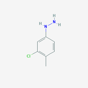 (3-chloro-4-methylphenyl)hydrazine图片
