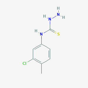 N-(3-Chloro-4-methylphenyl)hydrazinecarbothioamide图片
