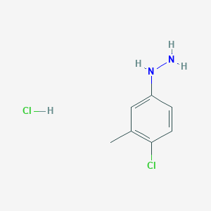(4-?Chloro-?3-?methylphenyl)?hydrazine Hydrochloride图片