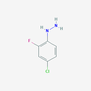 (4-Chloro-2-fluorophenyl)hydrazine图片