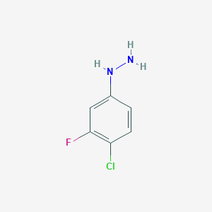 (4Chloro-?3-?fluorophenyl)?hydrazine图片