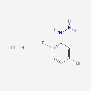 (5-Bromo-2-fluoro-phenyl)-hydrazine Hydrochloride图片