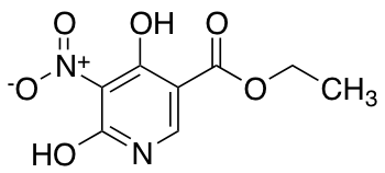4,6-二羟基-5-硝基吡啶-3-羧酸乙酯图片