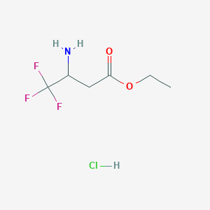 Ethyl 3-Amino-4,4,4-trifluorobutanoate Hydrochloride图片