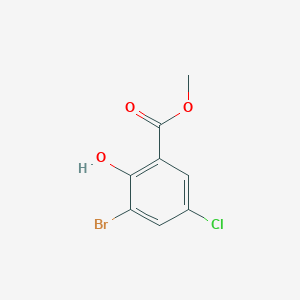 3-溴-5-氯-2-羟基苯甲酸甲酯图片
