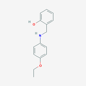 2-{[(4-ethoxyphenyl)amino]methyl}phenol图片
