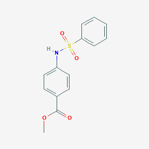 methyl 4-[(phenylsulfonyl)amino]benzenecarboxylate图片