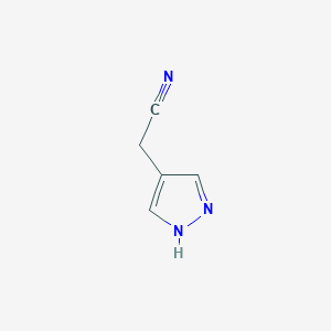 2-(1H-Pyrazol-4-yl)acetonitrile图片