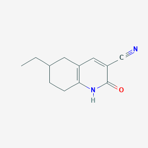 6-Ethyl-2-oxo-1,2,5,6,7,8-hexahydroquinoline-3-carbonitrile图片