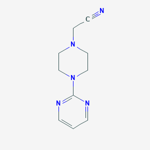 2-[4-(pyrimidin-2-yl)piperazin-1-yl]acetonitrile图片